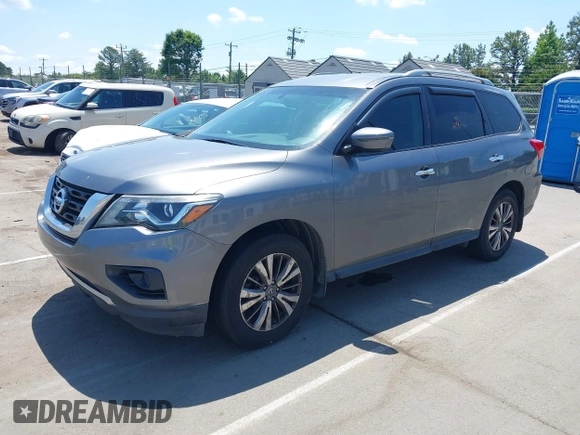 2018 Nissan Pathfinder S with VIN 5N1DR2MM6JC620315, listed as a IAAI auction lot 42225525 with 102,413 mi miles and . Bid and sale history available at DreamBid. Image 20.