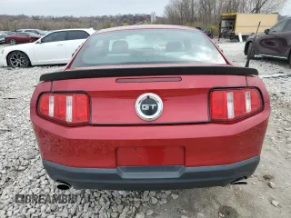2010 Ford Mustang GT with VIN 1ZVBP8CH1A5124090, listed as a Copart auction lot 81806634 with 69,133 mi miles and Salvage title. Bid and sale history available at DreamBid. Image 6.