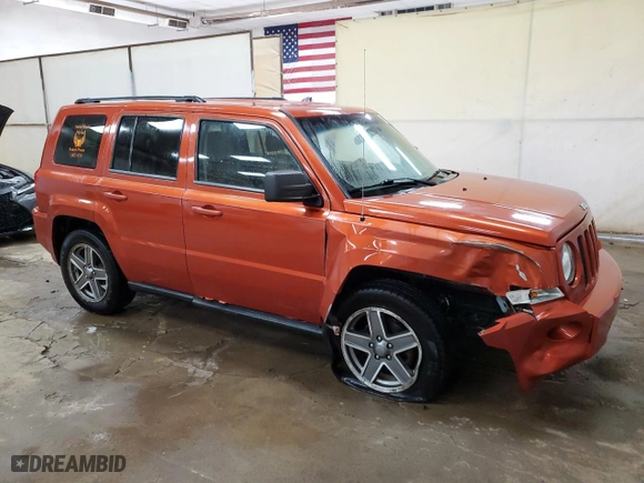 2010 Jeep Patriot Sport with VIN 1J4NF2GBXAD523005, listed as a Copart auction lot 64649124 with 179,478 mi miles and Clean Title. Bid and sale history available at carsss.com. Image 4.