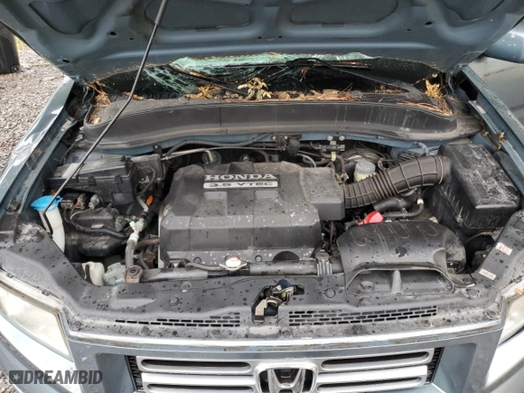 2007 Honda Ridgeline RTL w/Leather with VIN 2HJYK16567H525765, listed as a Copart auction lot 65923024 with 110,011 mi miles and Salvage Title. Bid and sale history available at carsss.com. Image 11.