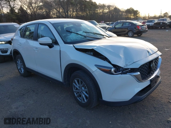 2023 Mazda CX-5 2.5 S with VIN JM3KFBAM0P0230661, listed as a IAAI auction lot 41287609 with 12,264 mi miles. Bid and sale history available at carsss.com. Image 1.