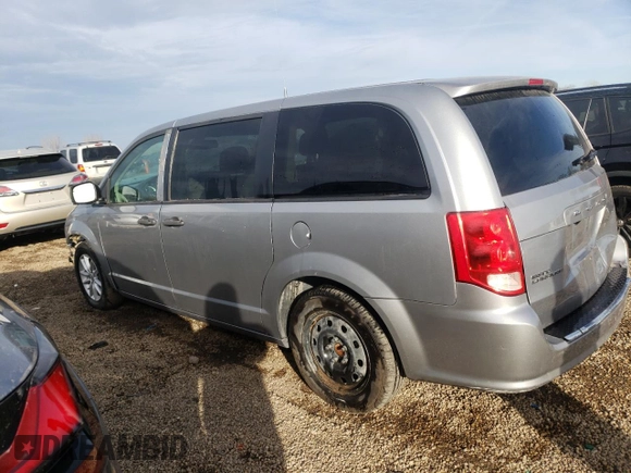 2020 Dodge Grand Caravan SE with VIN 2C4RDGBG5LR231498, listed as a Copart auction lot 84172944 with 14,749 mi miles and Salvage Title. Bid and sale history available at DreamBid. Image 2.