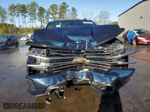 2020 Chevrolet Silverado 1500 High Country with VIN 3GCUYHED0LG364794, listed as a Copart auction lot 42399815 with 64,227 mi miles and Salvage Title. Bid and sale history available at carsss.com. Image 5.