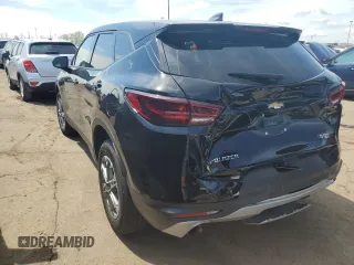 2024 Chevrolet Blazer LT with VIN 3GNKBCR40RS256047, listed as a Copart auction lot 56043895 with 12,633 mi miles and Clean title. Bid and sale history available at DreamBid. Image 2.