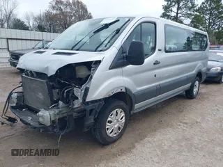 2018 Ford Transit Passenger XL with VIN 1FBZX2ZMXJKB02176, listed as a IAAI auction lot 41455827 with 75,340 mi miles and . Bid and sale history available at DreamBid. Image 2.