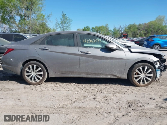 2023 Hyundai Elantra SE with VIN KMHLL4AG9PU557866, listed as a IAAI auction lot 41560571 with 44,666 mi miles and . Bid and sale history available at DreamBid. Image 14.