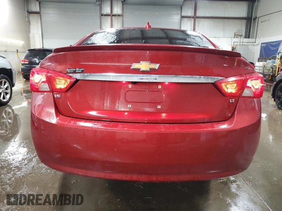 2015 Chevrolet Impala LT with VIN 2G1125S38F9258356, listed as a Copart auction lot 51651915 with 110,895 mi miles and Salvage Title. Bid and sale history available at DreamBid. Image 6.
