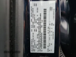 2023 Ford F-150 XL with VIN 1FTEW1EP5PKF67674, listed as a Copart auction lot 50348795 with 23,176 mi miles and Salvage title. Bid and sale history available at DreamBid. Image 15.