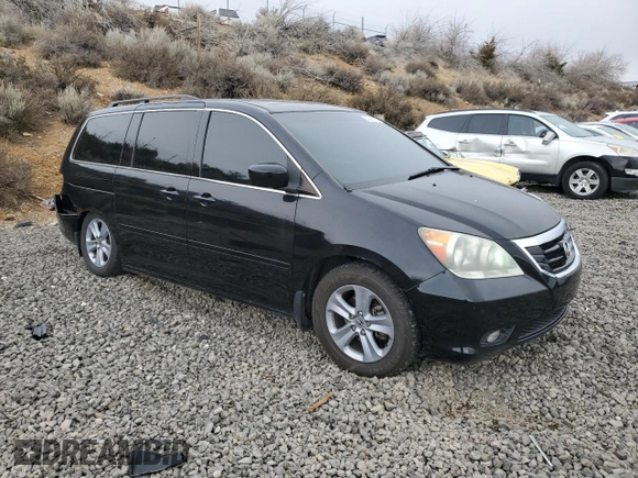 2008 Honda Odyssey Touring with VIN 5FNRL389X8B103460, listed as a Copart auction lot 49451135 with 170,454 mi miles and Salvage Title. Bid and sale history available at carsss.com. Image 4.
