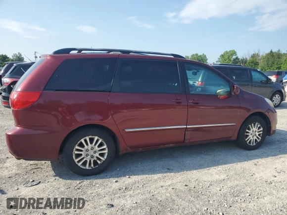 2008 Toyota Sienna XLE with VIN 5TDZK22C18S146162, listed as a Copart auction lot 63632595 with 217,770 mi miles and Clean title. Bid and sale history available at DreamBid. Image 3.