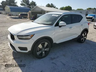 2019 Volvo XC40 Momentum with VIN YV4162XZXK2013183, listed as a Copart auction lot 56946005 with 85,527 mi miles and Salvage title. Bid and sale history available at DreamBid. Image 1.