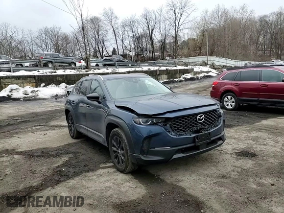 2023 Mazda CX-50 S Select with VIN 7MMVABAM1PN152981, listed as a Copart auction lot 46696195 with 30,857 mi miles and Salvage Title. Bid and sale history available at DreamBid. Image 11.