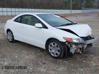 2006 Honda Civic Cpe LX with VIN 2HGFG126X6H501741, listed as a IAAI auction lot 41717607 with 86,030 mi miles. Bid and sale history available at carsss.com. Image 1.