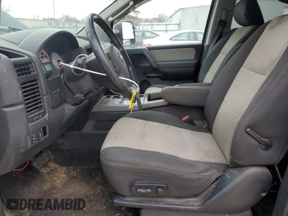 2010 Nissan Titan LE with VIN 1N6BA0ECXAN310425, listed as a Copart auction lot 88897755 with 132,467 mi miles and Salvage Title. Bid and sale history available at carsss.com. Image 7.
