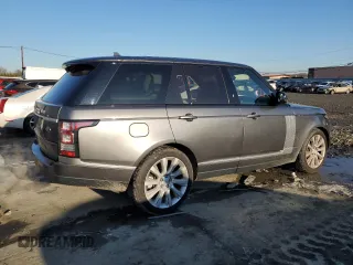 2016 Land Rover Range Rover Supercharged z VIN SALGS2EF1GA317073, wystawiony jako Copart lot #86281434 z przebiegiem 35 514 mil mil oraz Szkoda całkowita • Salvage title. Historia ofert i sprzedaży dostępna na DreamBid. Obrazek 3.