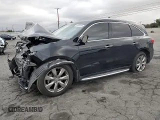 2015 Acura MDX Advance/Entertainment Pkg with VIN 5FRYD3H85FB013466, listed as a Copart auction lot 44435485 with 110,444 mi miles and Salvage Title. Bid and sale history available at carsss.com. Image 1.