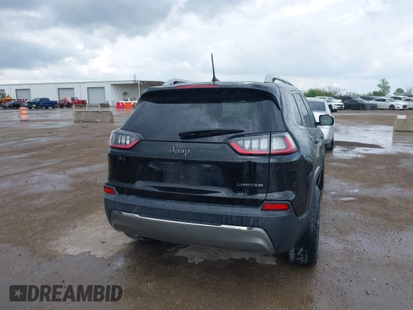 2020 Jeep Cherokee Limited with VIN 1C4PJLDB0LD614312, listed as a IAAI auction lot 41878036 with 92,282 mi miles and . Bid and sale history available at DreamBid. Image 16.