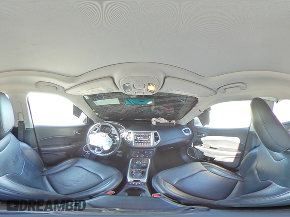 2019 Jeep Compass High Altitude with VIN 3C4NJDCB8KT668657, listed as a Copart auction lot 68429784 with 62,257 mi miles and Non repairable. Bid and sale history available at DreamBid. Image 14.