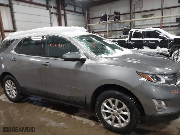 2018 Chevrolet Equinox LT with VIN 3GNAXSEVXJL112817, listed as a IAAI auction lot 41323928 with 108,010 mi miles. Bid and sale history available at carsss.com. Image 14.
