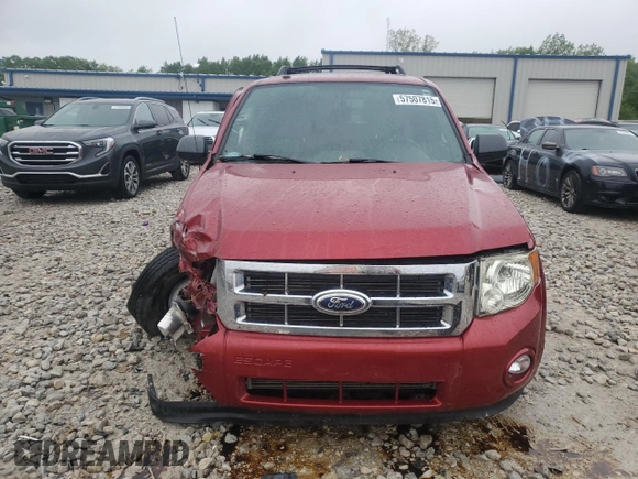 2012 Ford Escape XLT with VIN 1FMCU9D7XCKC23163, listed as a Copart auction lot 57507815 with 74,042 mi miles and Salvage title. Bid and sale history available at DreamBid. Image 5.