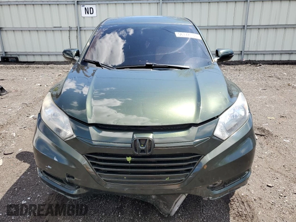 2016 Honda HR-V EX with VIN 3CZRU6H51GM738423, listed as a Copart auction lot 56178135 with 119,915 mi miles and Salvage Title. Bid and sale history available at DreamBid. Image 5.
