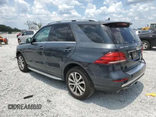 2016 Mercedes-Benz GLE 350 with VIN 4JGDA5HB2GA703925, listed as a Copart auction lot 59176865 with 89,376 mi miles and Salvage title. Bid and sale history available at DreamBid. Image 2.