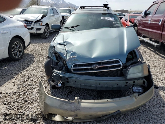 2001 Subaru Legacy Outback L.L. Bean with VIN 4S3BH806317663009, listed as a Copart auction lot 52252515 with 147,492 mi miles and Salvage title. Bid and sale history available at DreamBid. Image 5.