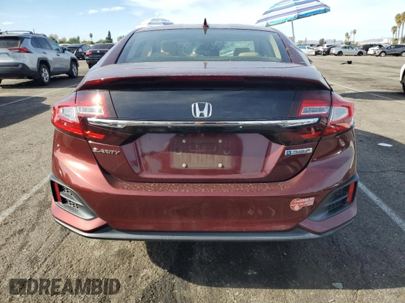 2018 Honda Clarity Plug-In Hybrid with VIN JHMZC5F12JC015108, listed as a Copart auction lot 80735454 with 81,669 mi miles and Salvage Title. Bid and sale history available at carsss.com. Image 6.