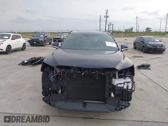 2025 Lexus RX 350 with VIN 2T2BAMBA0SC058567, listed as a IAAI auction lot 42170278 with 9,567 mi miles and . Bid and sale history available at DreamBid. Image 12.