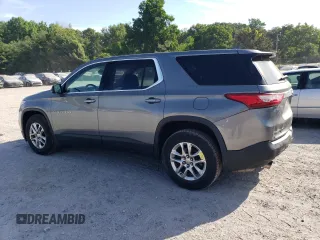 2018 Chevrolet Traverse LS with VIN 1GNEVLKW5JJ151672, listed as a Copart auction lot 59763164 with 102,859 mi miles and Salvage Title. Bid and sale history available at carsss.com. Image 2.