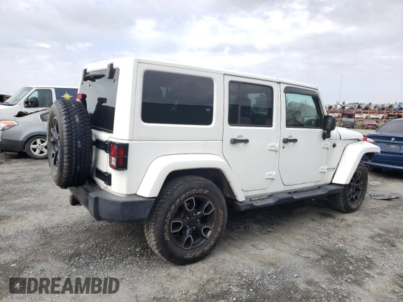 2018 Jeep Wrangler JK Unlimited Sahara with VIN 1C4BJWEG1JL824569, listed as a Copart auction lot 70665254 with 30,083 mi miles and Salvage Title. Bid and sale history available at carsss.com. Image 3.