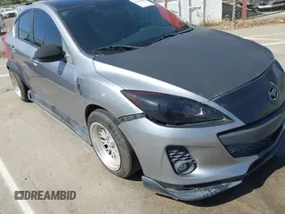 2013 Mazda 3 i SV with VIN JM1BL1TG9D1765030, listed as a IAAI auction lot 42110584 with 143,723 mi miles. Bid and sale history available at carsss.com. Image 6.