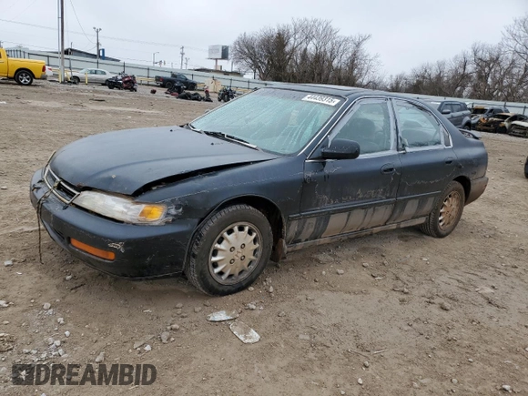 1996 Honda Accord EX with VIN 1HGCD5658TA082741, listed as a Copart auction lot 44439315 with 143,769 mi miles and Clean Title. Bid and sale history available at DreamBid. Image 1.