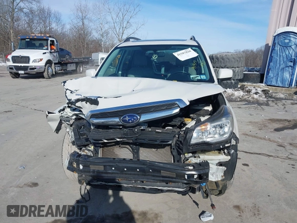 2018 Subaru Forester Limited with VIN JF2SJAJC2JH535484, listed as a IAAI auction lot 41587820 with 91,917 mi miles. Bid and sale history available at carsss.com. Image 13.