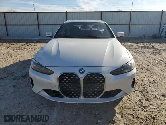 2023 BMW 4 Series 430i с VIN WBA53AP05PCM02174, выставлен на аукционе Copart как лот 88730895 с пробегом Не указан миль и Списание • Salvage title. История ставок и продаж доступна на DreamBid. Изображение 5.