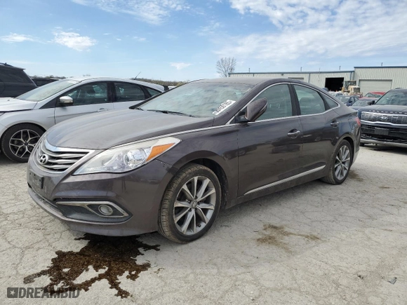 2015 Hyundai Azera with VIN KMHFG4JG0FA495369, listed as a Copart auction lot 50450185 with 126,259 mi miles and Clean Title. Bid and sale history available at carsss.com. Image 1.