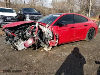 2019 Porsche Panamera GTS with VIN WP0AG2A71KL140115, listed as a Copart auction lot 41386215 with 0 mi miles and Salvage Title. Bid and sale history available at carsss.com. Image 1.