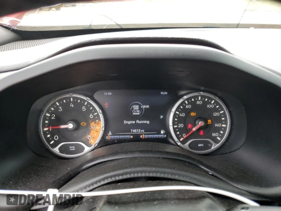 2018 Jeep Renegade Trailhawk с VIN ZACCJBCB7JPG76380, выставлен на аукционе Copart как лот 56914355 с пробегом 74 612 миль миль и Списание • Salvage title. История ставок и продаж доступна на DreamBid. Изображение 9.