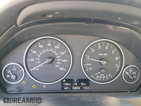 2015 BMW 3 Series 328i with VIN WBA3A5G58FNS88853, listed as a Copart auction lot 42785375 with 129,918 mi miles and Salvage title. Bid and sale history available at DreamBid. Image 9.
