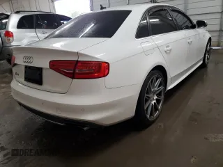 2013 Audi S4 Premium Plus with VIN WAUBGAFL1DA158243, listed as a Copart auction lot 72779664 with 92,442 mi miles and Salvage Title. Bid and sale history available at carsss.com. Image 3.