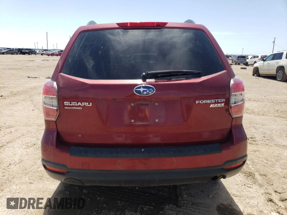 2014 Subaru Forester 2.5i Premium with VIN JF2SJACCXEG436601, listed as a Copart auction lot 53831195 with 107,682 mi miles and Salvage Title. Bid and sale history available at carsss.com. Image 6.
