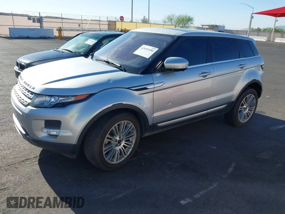 2012 Land Rover Range Rover Evoque Prestige Premium with VIN SALVV2BG4CH638246, listed as a IAAI auction lot 42692490 with 112,916 mi miles and . Bid and sale history available at DreamBid. Image 2.