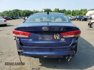 2016 Kia Optima LX with VIN 5XXGT4L39GG082905, listed as a Copart auction lot 61793235 with 187,895 mi miles and Salvage title. Bid and sale history available at DreamBid. Image 6.