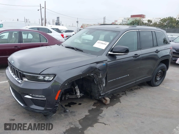 2022 Jeep Grand Cherokee with VIN 1C4RJYB68N8748802, listed as a IAAI auction lot 42158104 with 28,227 mi miles and . Bid and sale history available at DreamBid. Image 18.