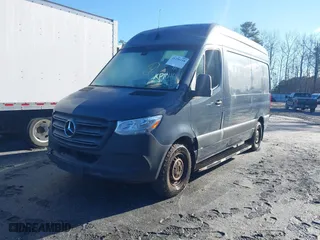 2019 Mercedes-Benz Sprinter Cargo Van with VIN WD4PF0CD5KP104611, listed as a IAAI auction lot 41256118 with 75,514 mi miles. Bid and sale history available at carsss.com. Image 16.
