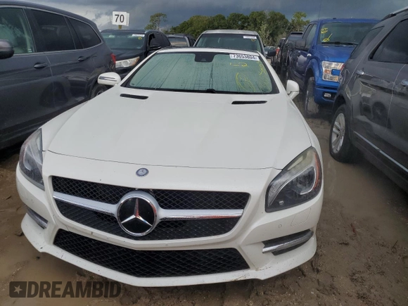 2013 Mercedes-Benz SL-Class SL 550 with VIN WDDJK7DA0DF005511, listed as a Copart auction lot 73653804 with 0 mi miles and Non Repairable. Bid and sale history available at carsss.com. Image 5.