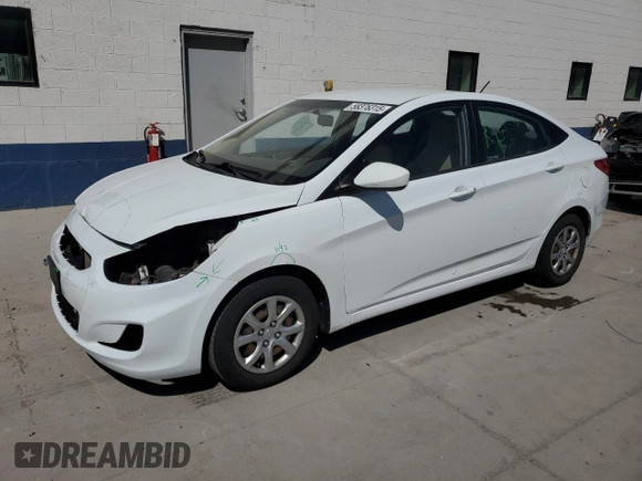 2012 Hyundai Accent GLS z VIN KMHCT4AE1CU194763, wystawiony jako Copart lot #58376315 z przebiegiem 107 458 mil mil oraz Szkoda całkowita • Salvage title. Historia ofert i sprzedaży dostępna na DreamBid. Obrazek 1.