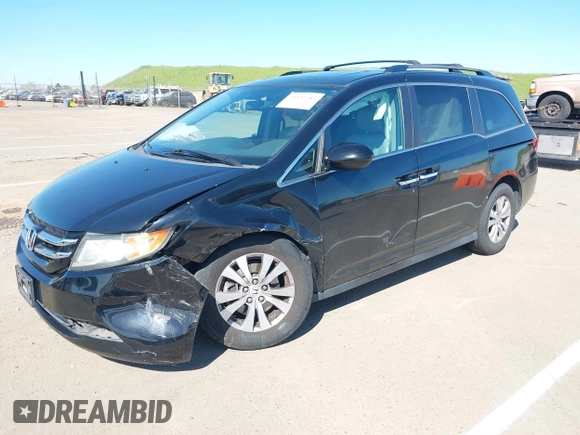2015 Honda Odyssey EX-L with VIN 5FNRL5H68FB079528, listed as a IAAI auction lot 41893783 with 90,371 mi miles and . Bid and sale history available at DreamBid. Image 17.