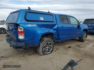 2021 Chevrolet Colorado 4WD Work Truck with VIN 1GCGTBEN3M1147063, listed as a Copart auction lot 88784025 with 34,157 mi miles and Salvage Title. Bid and sale history available at carsss.com. Image 3.