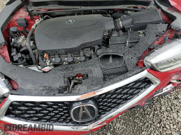 2018 Acura TLX with VIN 19UUB2F34JA003764, listed as a Copart auction lot 56737545 with 143,011 mi miles and Clean title. Bid and sale history available at DreamBid. Image 11.
